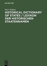 Historical dictionary states gebraucht kaufen  Berlin