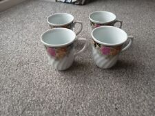 China mugs floral for sale  TAMWORTH