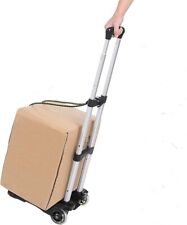 Carrinho de bagagem portátil COOCHEER de alumínio dobrável para caminhões de mão com rodas 80 lb comprar usado  Enviando para Brazil