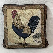 Pillow needlepoint chicken for sale  Kuna