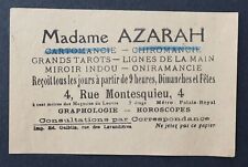Madame azarah advertising d'occasion  Expédié en Belgium