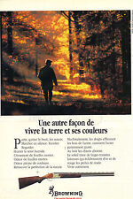 1991 advertising browning d'occasion  Expédié en Belgium