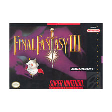 Nintendo SNES Final Fantasy III MUITO BOM ESTADO+ comprar usado  Enviando para Brazil