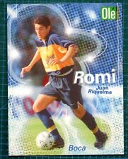 Juan Roman Riquelme - Boca Juniors - Ole Futbolmania 1998 tarjeta segunda mano  Argentina 