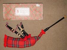 Usado, Cachimbos de foles vintage escoceses tartan miniatura Great Highland da Real Mackay comprar usado  Enviando para Brazil