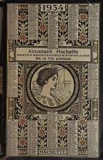 Almanach hachette 1934 d'occasion  Marseille XII