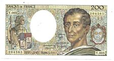 Billet 200 francs d'occasion  Esvres