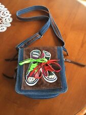 Sportliche handtasche jeans gebraucht kaufen  Munningen