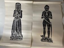 Medieval brass rubbing for sale  LEEDS