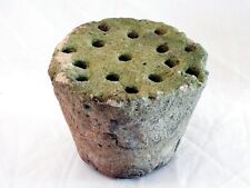 Vintage Reclaimed 1930s Handmade Concrete 15 Hole Flower Brick for Tub, used for sale  Shipping to South Africa