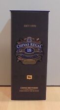 ESTUCHE DE PLÁSTICO CHIVAS REGAL 18 AÑOS ANUNCIO DE WHISKY ESCOCÉS CARTEL VACÍO segunda mano  Embacar hacia Argentina