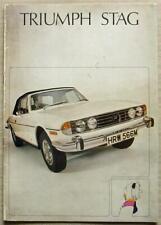 Triumph stag car for sale  LEICESTER