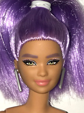 Muñeca Barbie Fashionistas #178 Pequeña Lavanda Cabello Kira Face 2021 Como Nueva segunda mano  Embacar hacia Argentina
