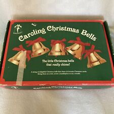 Vintage Ye Merrie Minstrel Caroling Christmas Bells-25 Canções-Funciona TESTADO comprar usado  Enviando para Brazil