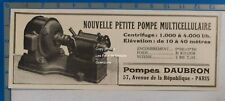 Pompe multicellulaire daubron d'occasion  Beaumont-de-Lomagne