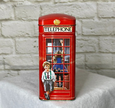British Telephone Booth Bank Kiosk Churchills Of London Little Girl Naughty Dog for sale  Shipping to Canada
