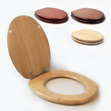 Wooden toilet seat for sale  Shipping to Ireland