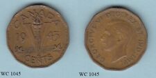 Canada 5 Five Cents 1943 (George VI) Coin B, usado comprar usado  Enviando para Brazil