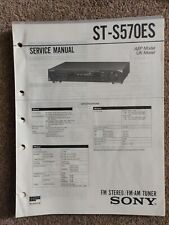 Sony service manual for sale  CONWY