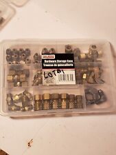 Used, 50+Lot Of Brass Fittings Automotive Plumbing Assorted  Compression T union Flare for sale  Shipping to South Africa
