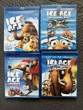 Ice Age 4 Disc Set Blu-ray + DVD + Digital HD  Movies for sale  Shipping to South Africa