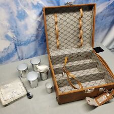  Maleta de colección original de EE. UU. portátil barra de viaje maleta con tazas para beber llave MCM segunda mano  Embacar hacia Argentina