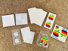 Lote de 24 adesivos originais década de 1980 logotipo de computador Apple Macintosh adesivos arco-íris comprar usado  Enviando para Brazil