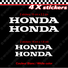 Stickers honda blanc d'occasion  France