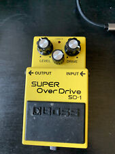 Pedal de efeitos de guitarra Boss SD-1 Super Overdrive comprar usado  Enviando para Brazil