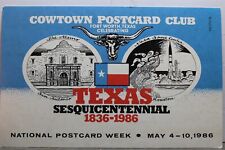 Texas sesquicentennial cowtown for sale  Wilmington