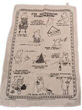 Vintage linen towel for sale  HEREFORD