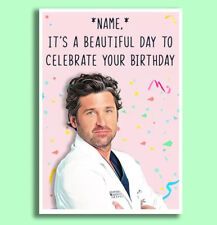 Grey anatomy birthday for sale  LOUGHTON