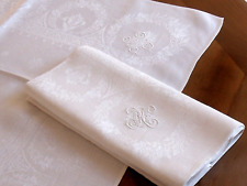 Anciennes serviettes blanches d'occasion  Teyran