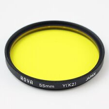 hoya 55mm yellow filter k 2 for sale  Portland