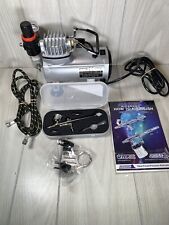 Master Airbrush ECO KIT-17 Pro Gravity Feed G22 TC-20 Set Open Box, used for sale  Shipping to South Africa