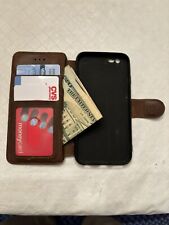 apple iphone se leather case for sale  Wilbraham