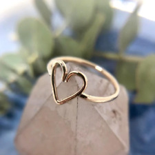 Heart shap Ring 925 Sterling Silver Ring Handmade Boho Gift Women Ring K-379 for sale  Shipping to South Africa