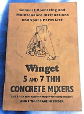 Vintage winget thh for sale  BARNET