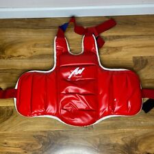 Padded Martial Arts Sparring Chest Guard MMA Karate Body Protector Shield Small for sale  Shipping to South Africa