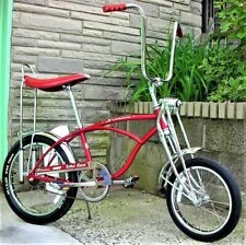 Schwinn Sting-Ray Stingray Apple Krate Bicycle Rare Bike Cycle  Candy Apple Red for sale  Dyer
