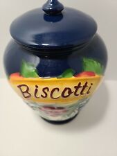 Biscotti blue yellow for sale  Oakland