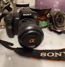 Câmera DSLR Sony Alpha a200 com lente de zoom AF 18-55mm  comprar usado  Enviando para Brazil
