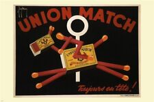 Union match vintage d'occasion  Expédié en Belgium