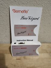 BERNETTE DECO WIZARD BERNINA MANUAL NO POWER CORD for sale  Shipping to South Africa