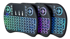 2.4G Air mouse with Touchpad keyboard Backlit Mini Wireless Keyboard for PC for sale  Shipping to South Africa