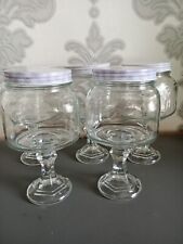 Glas storage jars for sale  LANCING
