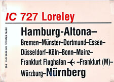 Zuglaufschild 727 loreley gebraucht kaufen  Nettetal