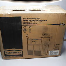 Rubbermaid Slim Jim Cleaning Caddy Bag for 16 and 23 Gallon Trash Can Yellow for sale  Shipping to South Africa