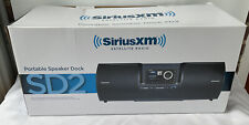 SiriusXM SXSD2 Dock & Play Radio Boom Box (Negro) segunda mano  Embacar hacia Argentina