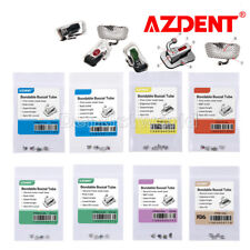 AZDENT Dental Orthodontic Buccal Tubes 1st/ 2nd Molar Bondable Roth MBT 018 022 for sale  Shipping to South Africa